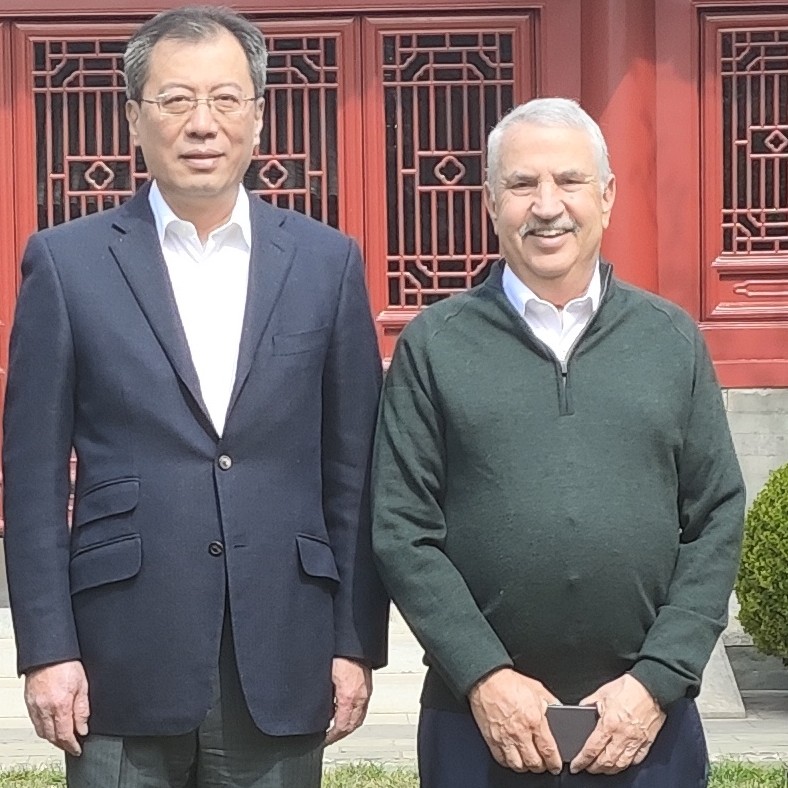 美国《纽约时报》专栏作家弗里德曼访问外交学会